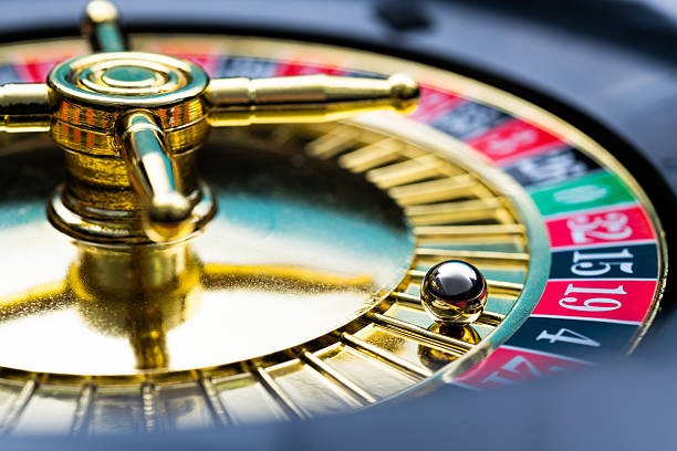 HD roulette studio setup with physical wheel and interactive screen overlay.